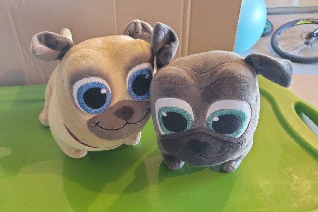 Puppy Dog Pals Bingo And Rollie Plushes Stuffed Animals