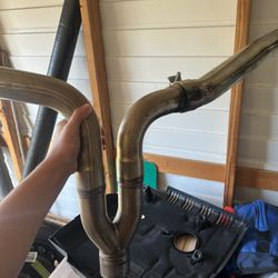 Full Audi 2.0t awe tuning exhaust quad exit 