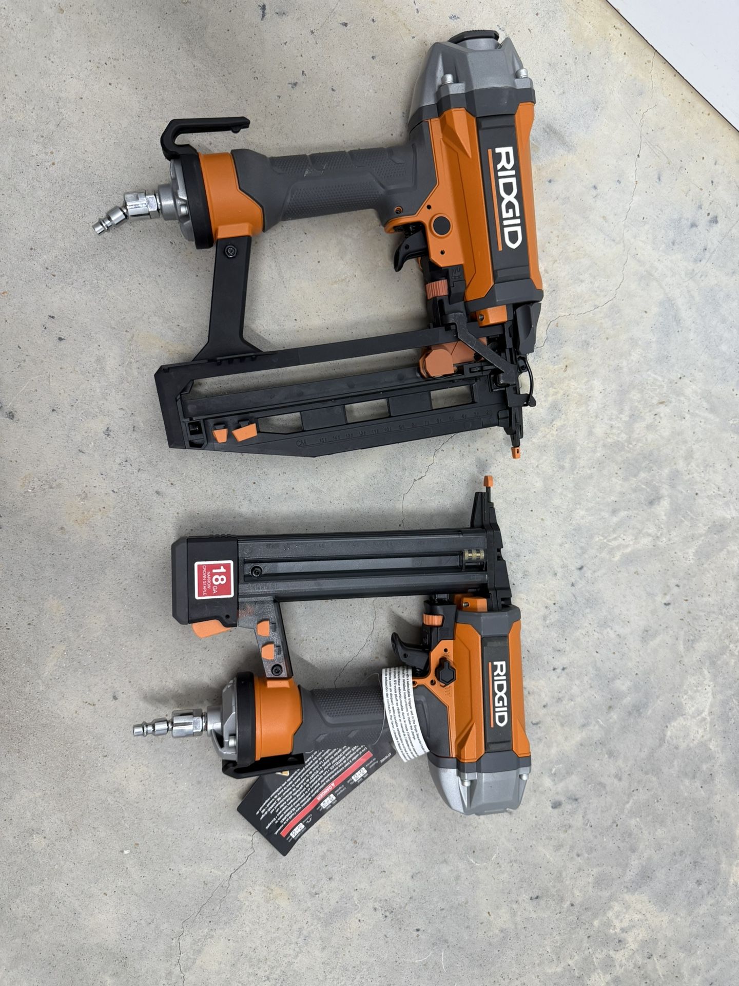Pneumatic 16-Gauge 2-1/2 in. Finish Nailer with 18-Gauge 2-1/8 in. Brad Nailer