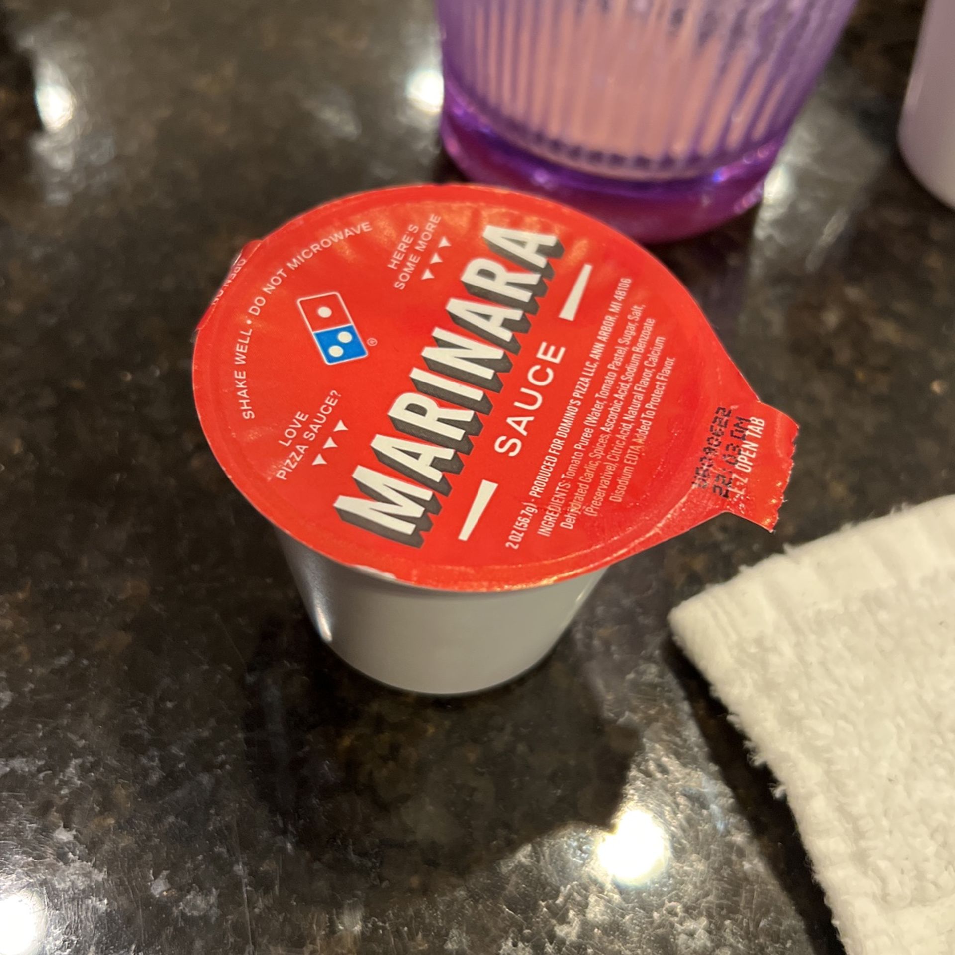 Super Rare Marinara Sauce From Dominos - no low balls I know what I have
