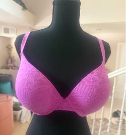 Victoria Secret PINK Push-Up Underwire Lace Racerback Padded Bra in size 36DD