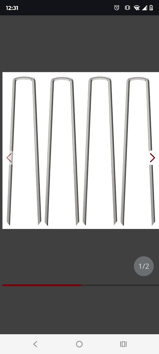 12" Landscaping Pins