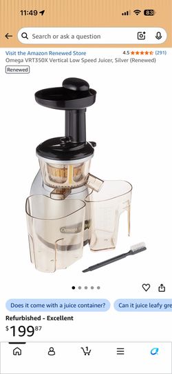 Omega juicer