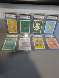 Old maid and uno pokemon
