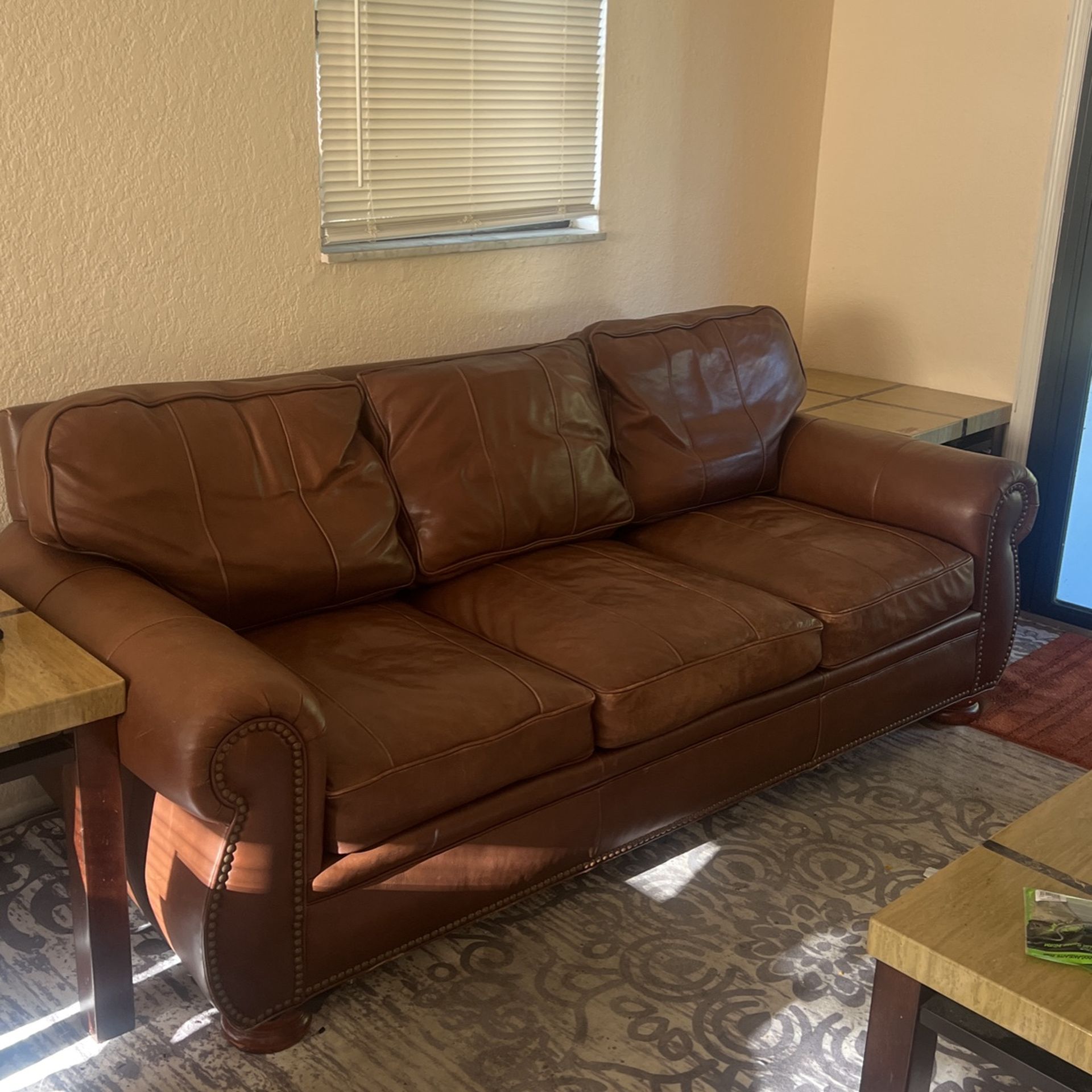 Leather Couch