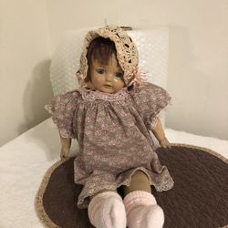 Vintage 1930’s Ideal Composition Doll With Open & Close Eyes 20” Tall
