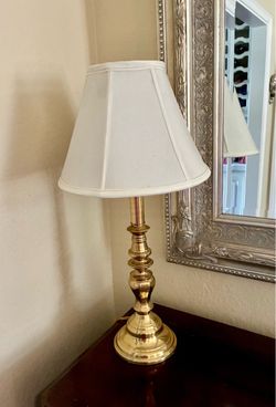 Solid Brass Table Lamp