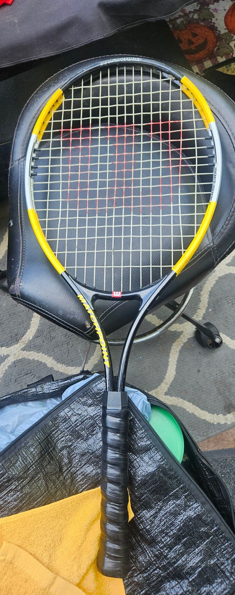 Wilson Matchpoint Soft Shot Titanium Tennis Racket L3 4 3/8
