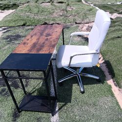Computer Desk And Chair 