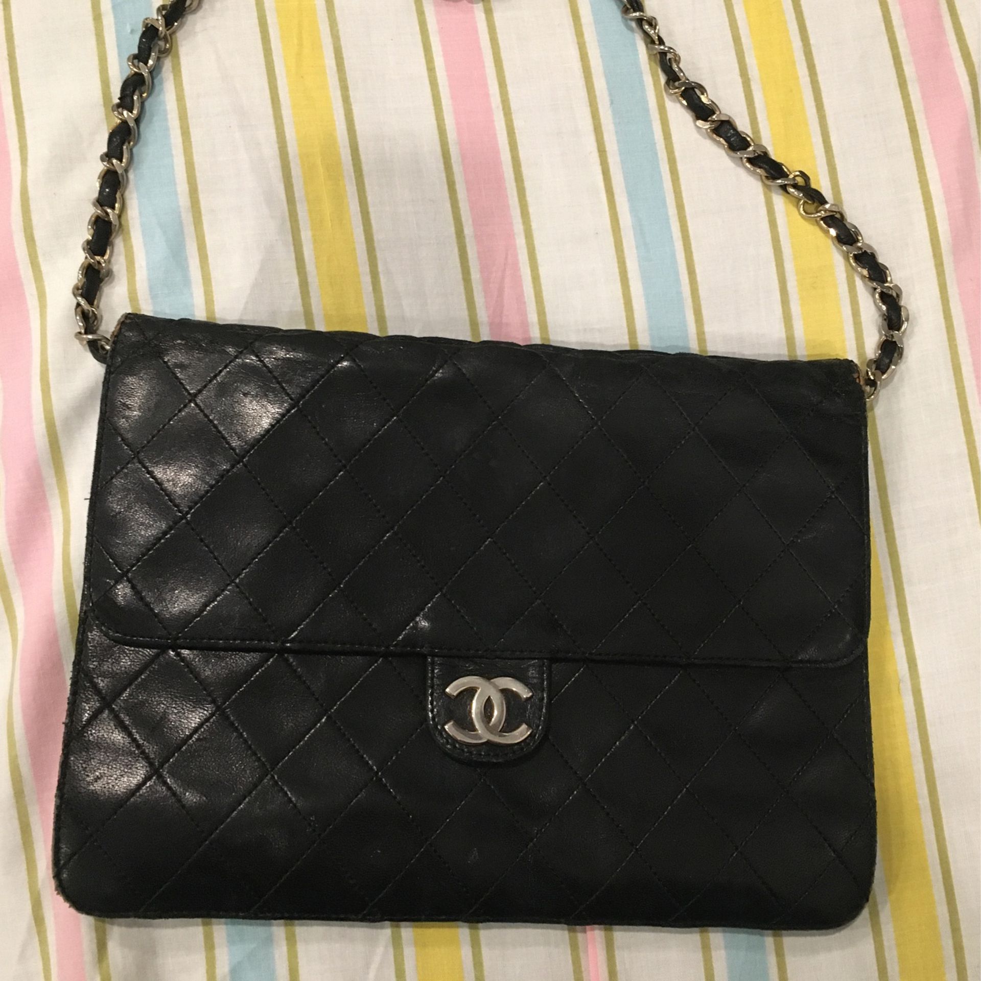 Chanel Handbag,  Black, Authentic