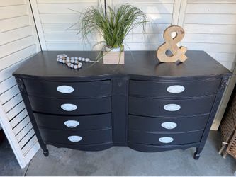 Dresser black refinished