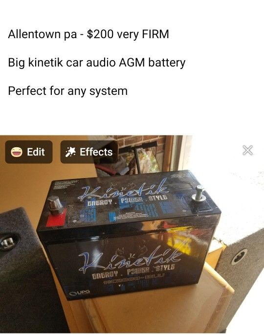Car Audio Batteries