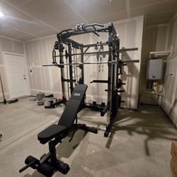 ‼️✅FREE DELIVERY/INSTALL 🚚🛠️ ULTIMATE Smith Machine 200