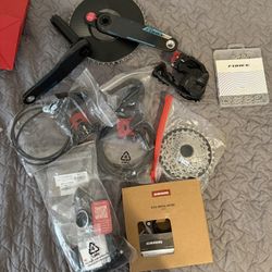 SRAM force Axs Etap1x12 Tri Groupset Power Meter Crank 