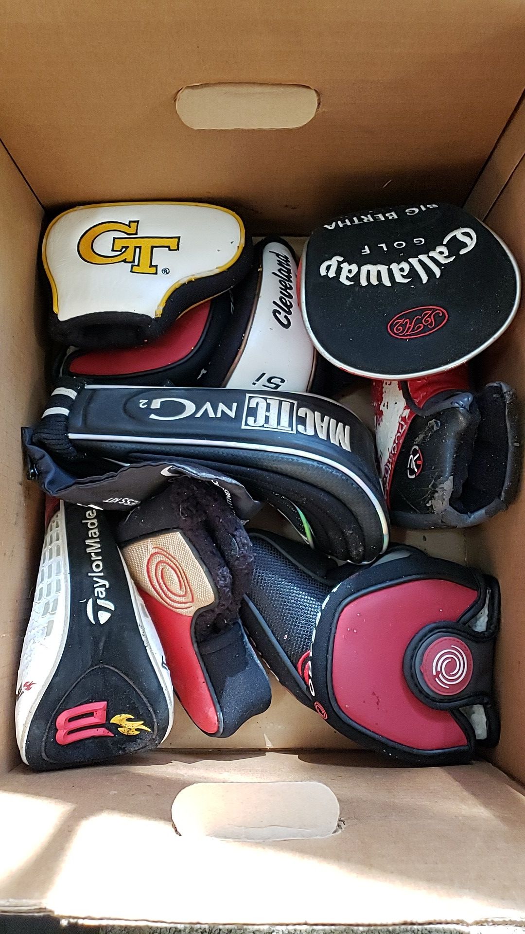 Golf club head covers