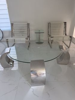 Chair And Table For Sale 