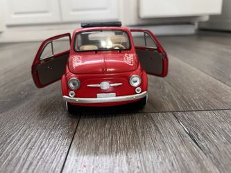 Solido 1/18 Scale - 1965 Fiat 500 Coca-Cola