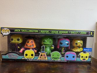 Funko Pop! Disney The Nightmare Before Christmas Jack Skellington 5 Pc Glow Dark