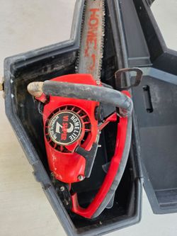 Homelite VI Super Chainsaw with Case for parts