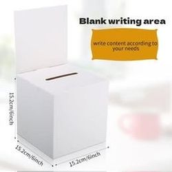 12 Pcs Raffle Boxes Bulk Ballot Box