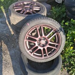Scion TC Rims And Tires 215 45 Zr17