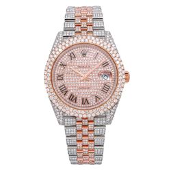 Diamond Rolex Datejust Two-tone Yellow Gold 