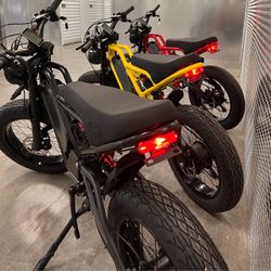 ✅⚡️BRAND NEW - 1500 Watt Electric Ebike,  40mph Top Speed Heavy Duty/Full Suspension  (Black, Red, Turquoise(Blue) -Or Yellow)-w/FREE LOCK