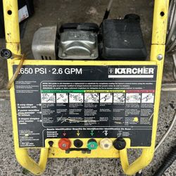 Karcher Pressure Washer 