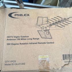 Remote control antenna adjust antenna from in the home with the remote control