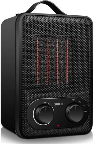 DOUHE Mini 1500W Oscillating Portable Space Heater