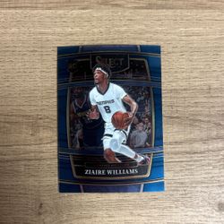 Ziaire Williams Select Rc