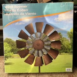 Wind Spinner From Costco Weathervane Metal New In  Box