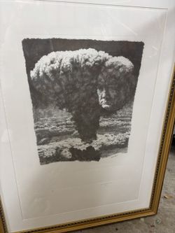 1970 Vintage Lithograph Look At The Children