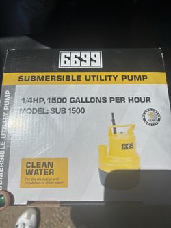 1/4 hp submersible pump