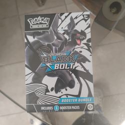 Pokemon black bolt booster 6 pack