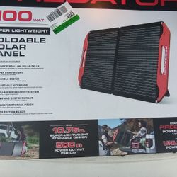 x2 Predator 100W Super Lightweight Foldable Solar Panels 
