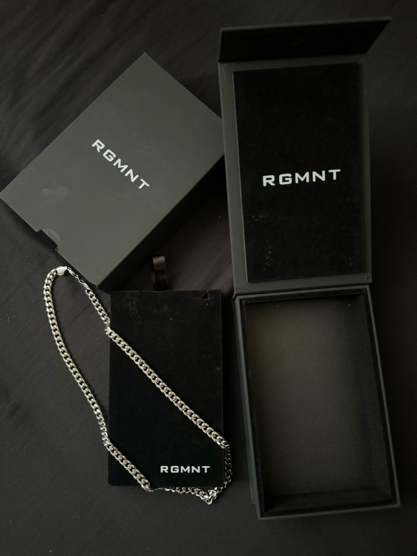 RGMNT Cuban Link Chain 7mm - Silver