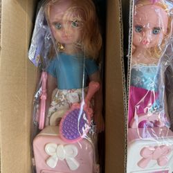 16” Fashion doll play set. $10 Each Not Both 