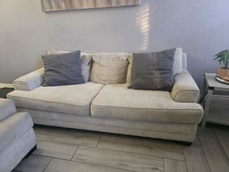 Couch and loveseat