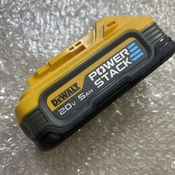 Dewalt New 5ah Battery Power Stack Nuevo