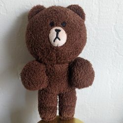 Line Friends brand bear Plushie 