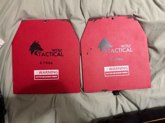 Weight vest Plates