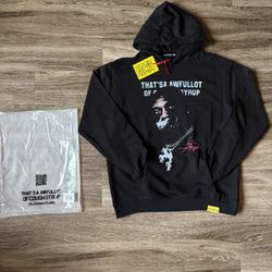 Black Stüssy, That's A Awful Lot Of Cough Syrup Hoodie 