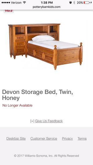 Pottery Barn Kids Devon Storage Bed For Sale In Camano Island Wa