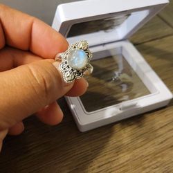 Moonstone RING 925