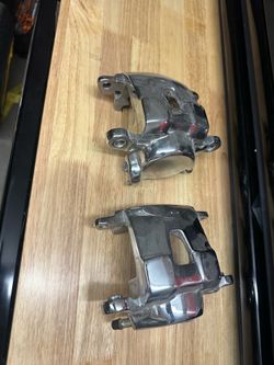 New chrome plated G body brake calipers