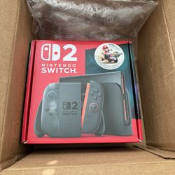 Nintendo Switch 2 + Mario Kart World Bundle – Brand New (Unopened) – $520