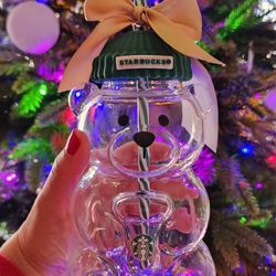 Bearista Glass Cup  Bear  🐻