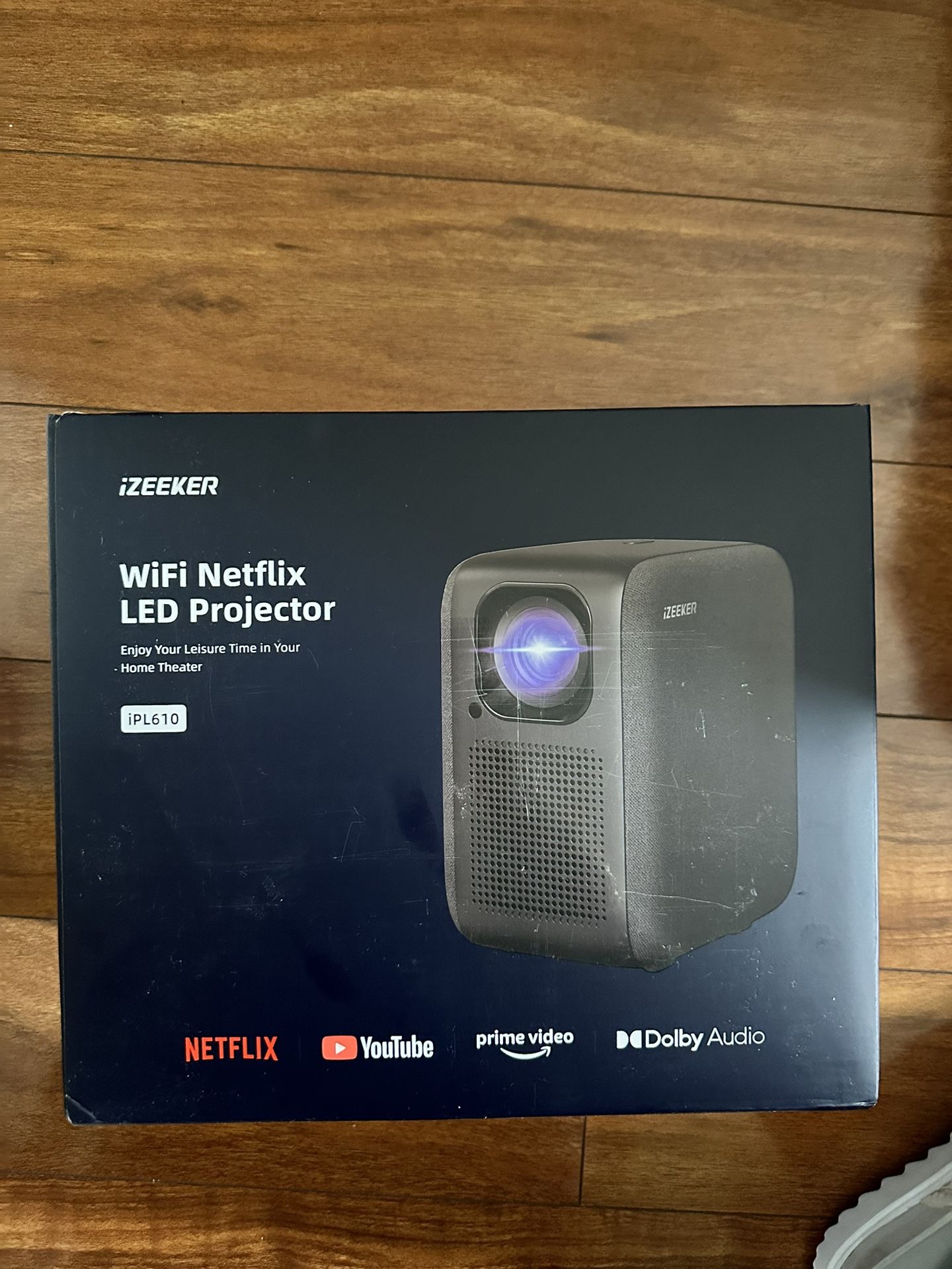 iZEEKER Projector, Netflix WiFi Projector with Bluetooth, Real 600 ANSI Lumen, Native 1080P Support 4K and Dolby Audio TVs & Media players