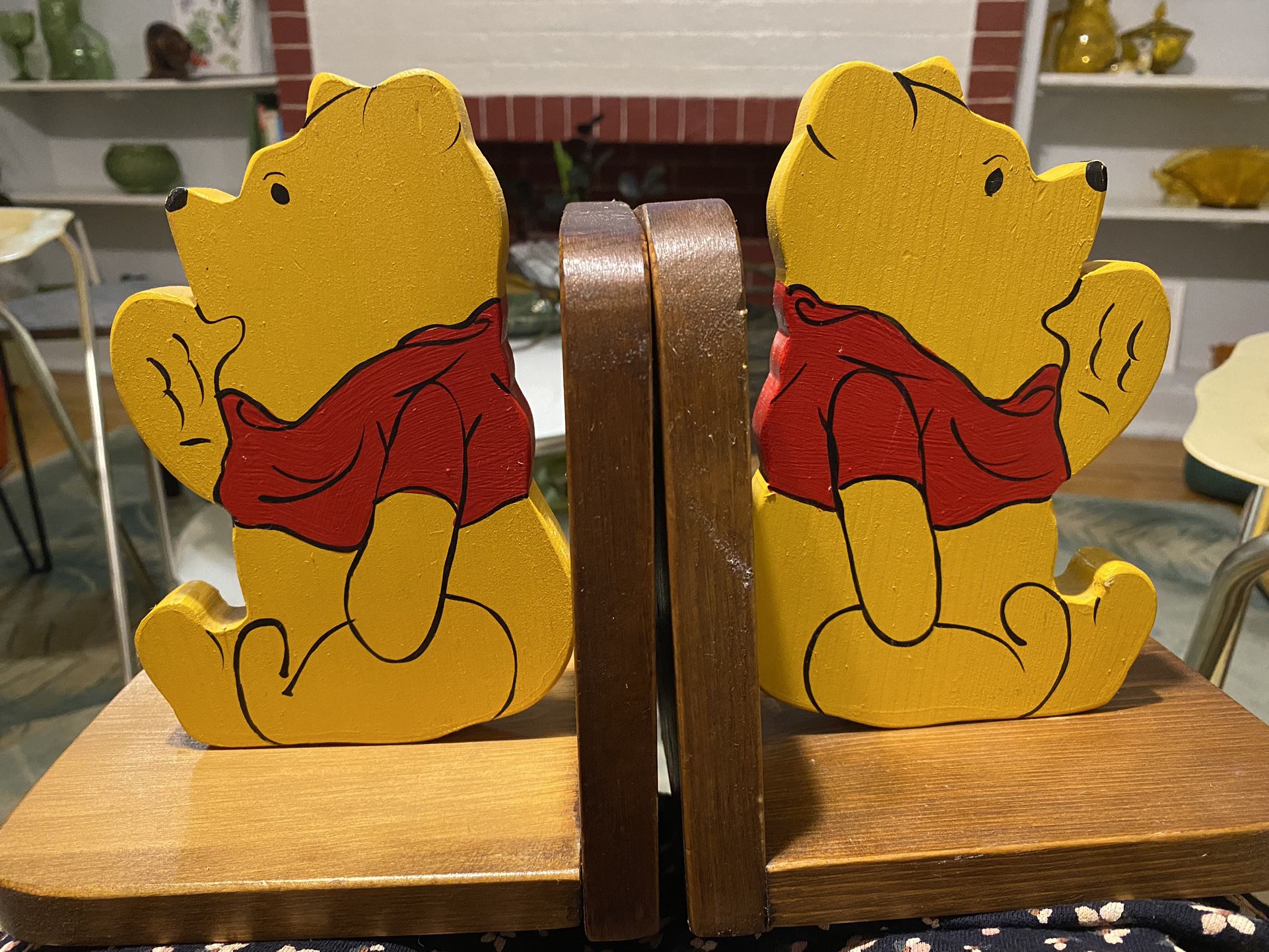 Disney Collectible Vintage Mint Condition Winnie The Pooh Bookends